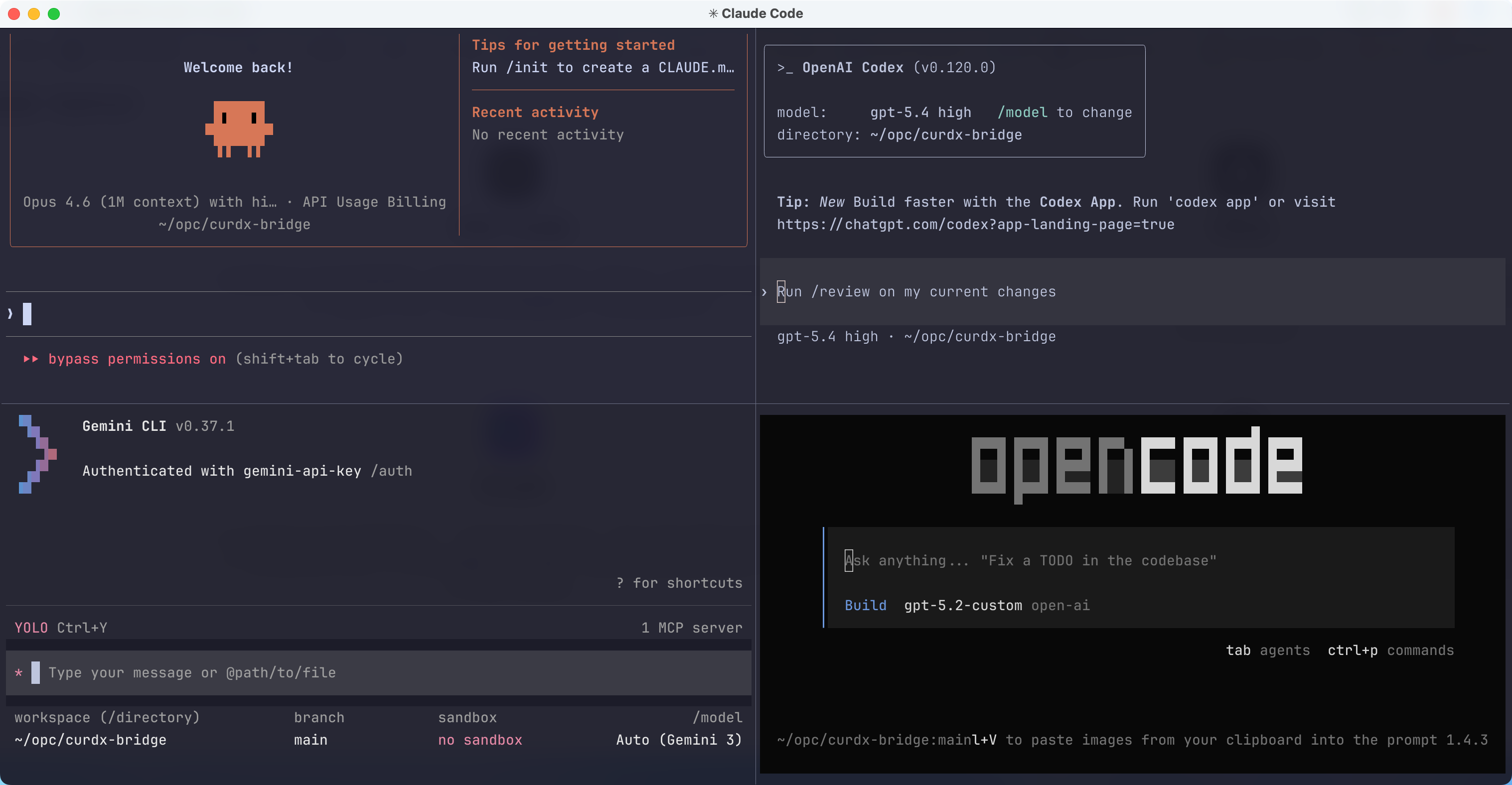 CurdX Bridge screenshot